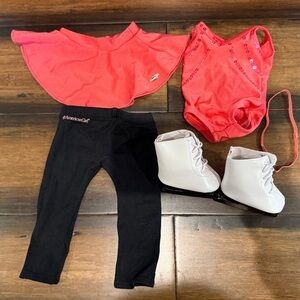 Sparkle and Spin American Girl Skating Outfit-Retired